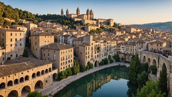 Découvrir gérone avec l'agence immobilière olé immobilier